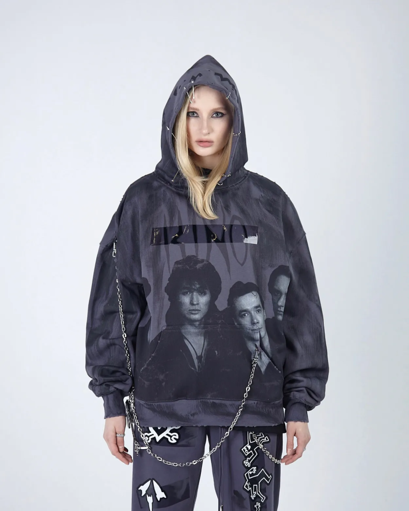 Худи KINO BAND DUST BLUE