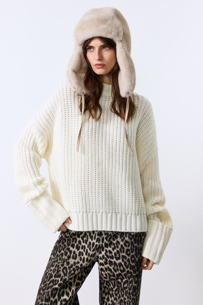 Джемпер с добавлением шерсти