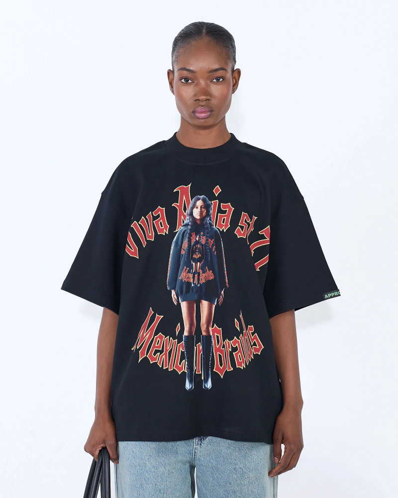 Футболка MEXICAN BRAIDS BLACK