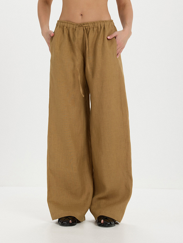 Брюки палаццо