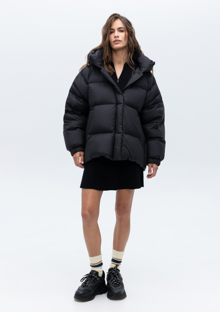 Пуховик-oversize