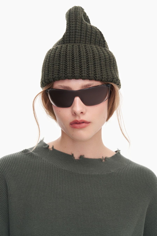 Шапка из смесовой шерсти мериноса