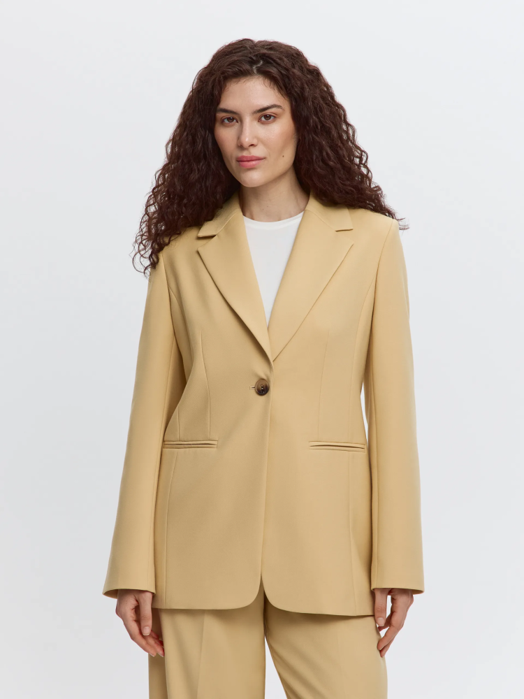 Жакет прямого кроя