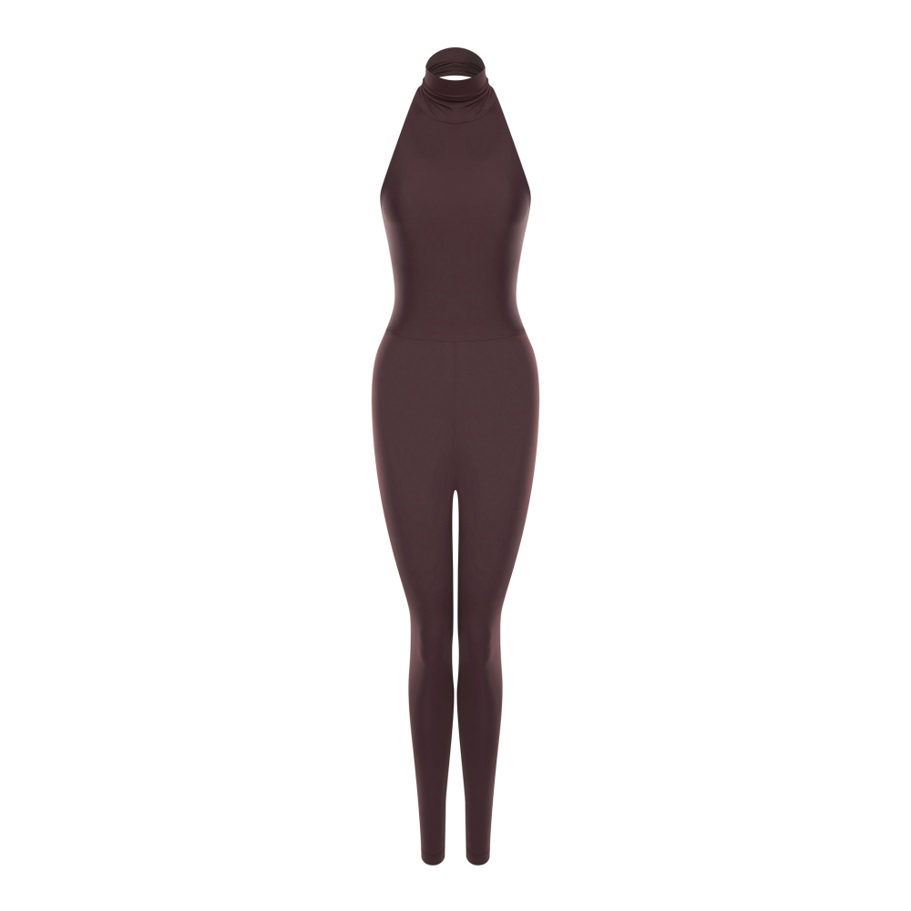 Комбинезон Long jumpsuit eggplant