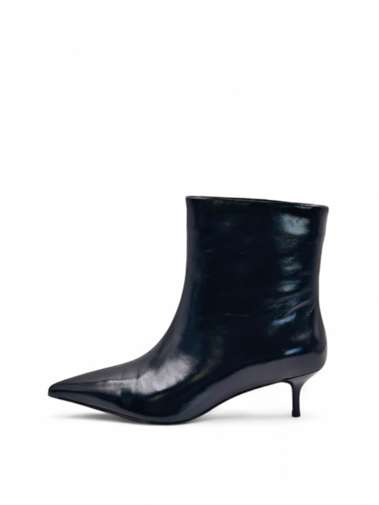 Ботильоны демисезонные из натуральной кожи