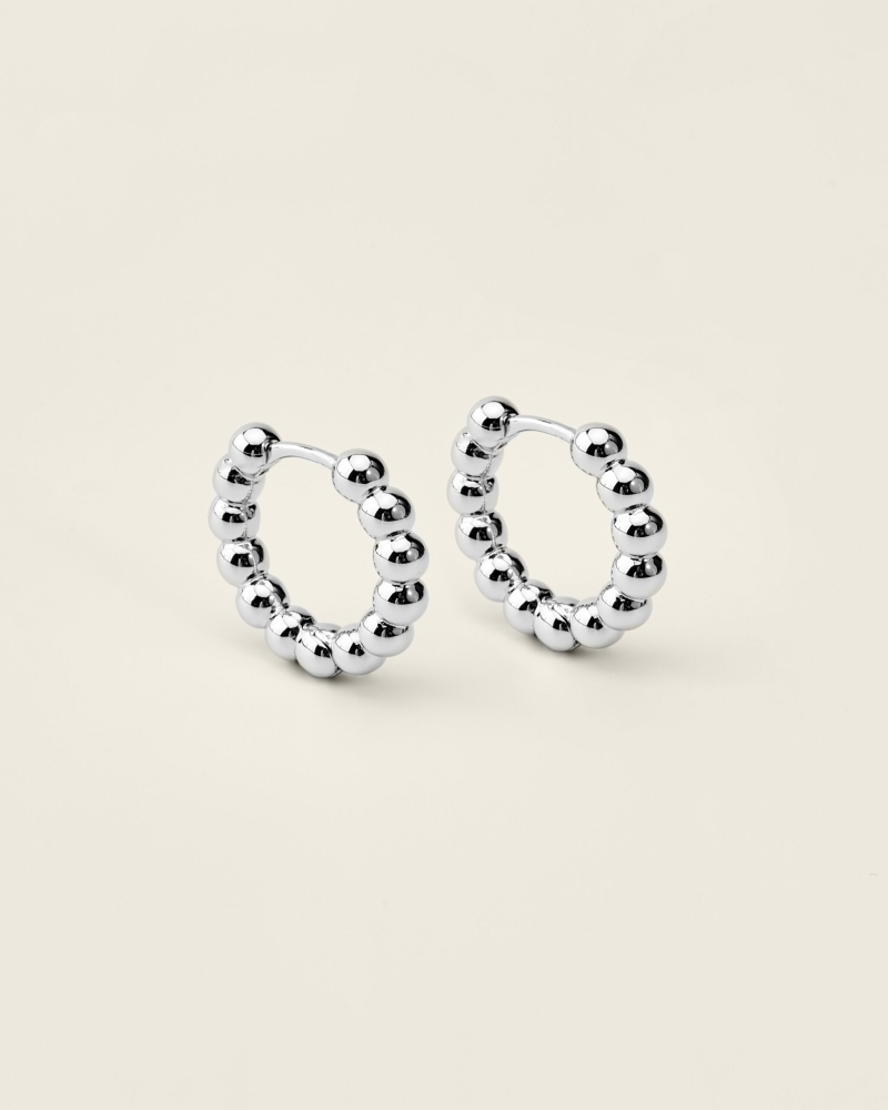 Серьги Основания шарики