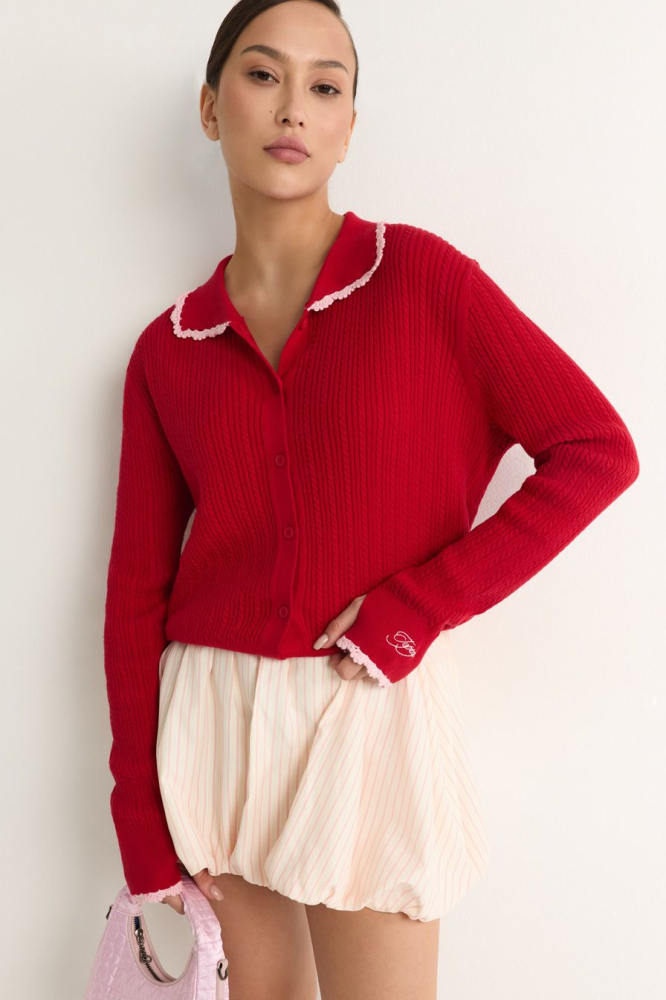 Кардиган из 100% хлопка