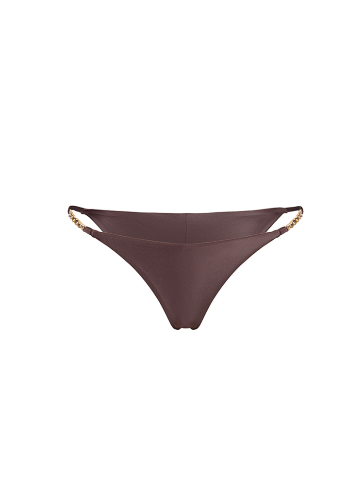 GLORY Brown 'Leather' | Бразилиано с цепочками