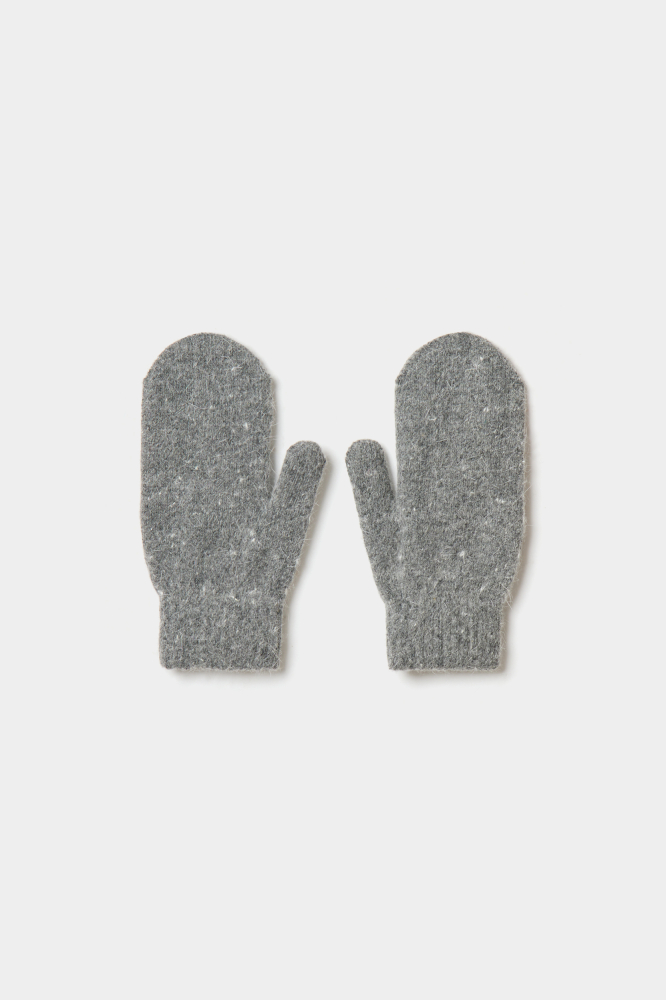 Варежки пушистые утепленные