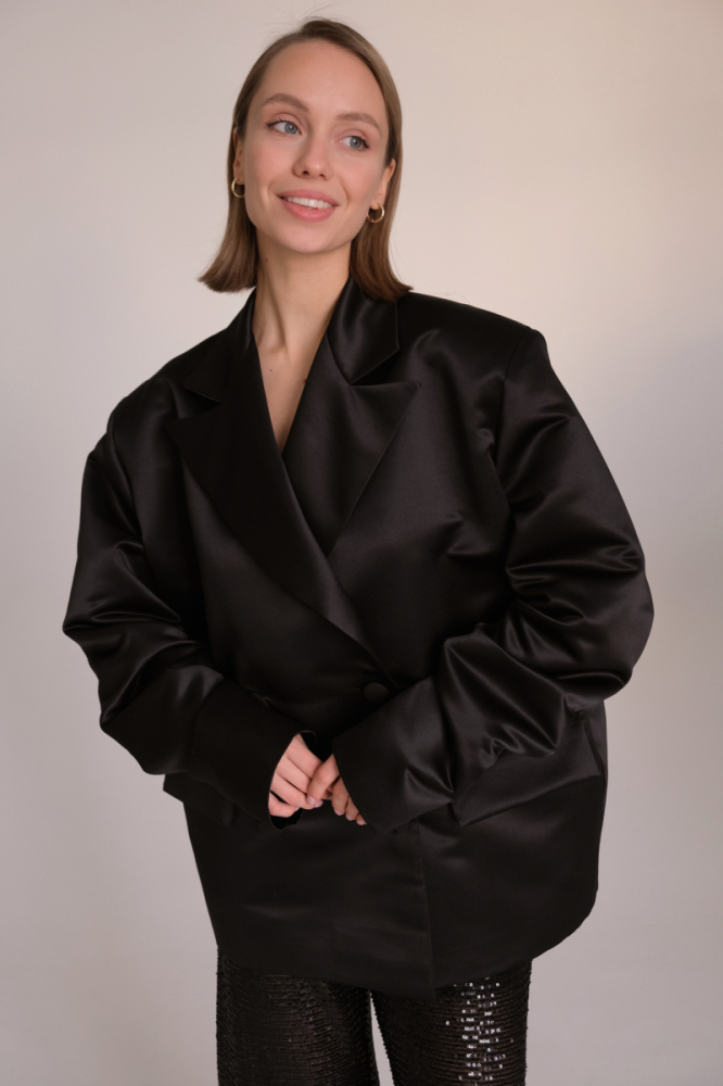 Жакет с пышным рукавом