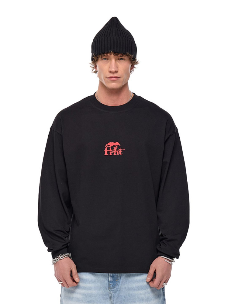 Лонгслив с принтом