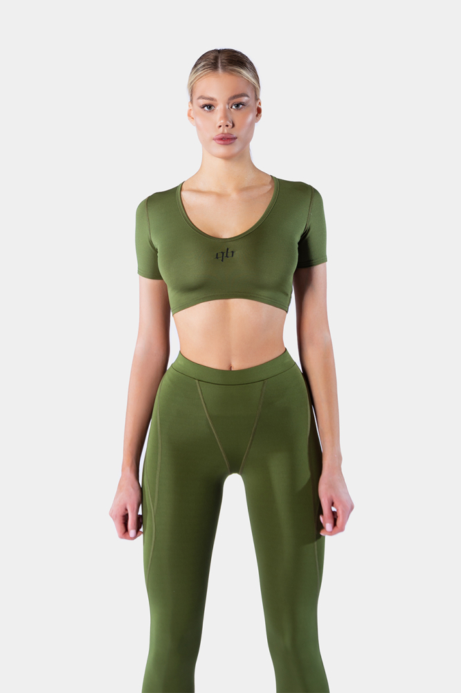 Кроп-топ Basic Crop Sleeve qb
