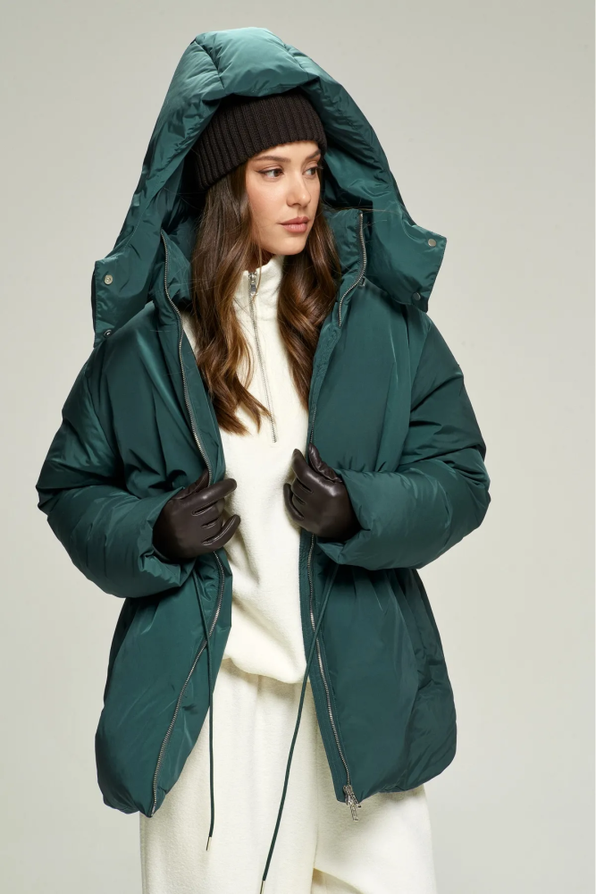Пуховик на кулиске Pine Green