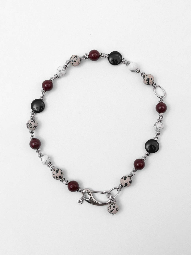 Колье "Jasper howlite"