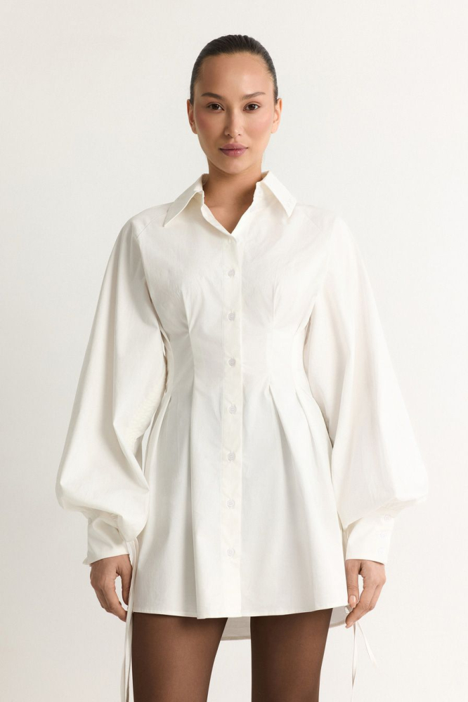 Платье из смесового хлопка