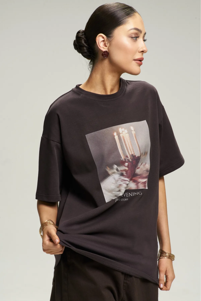 Футболка Private Evening Brown