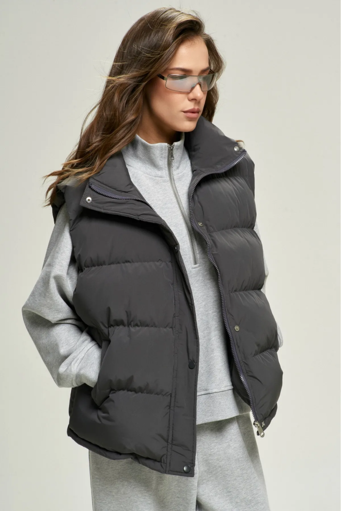 Жилет матовый Grey