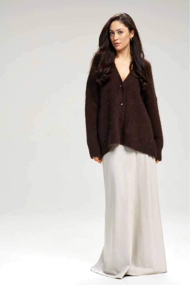 Юбка-годе атласная Ivory