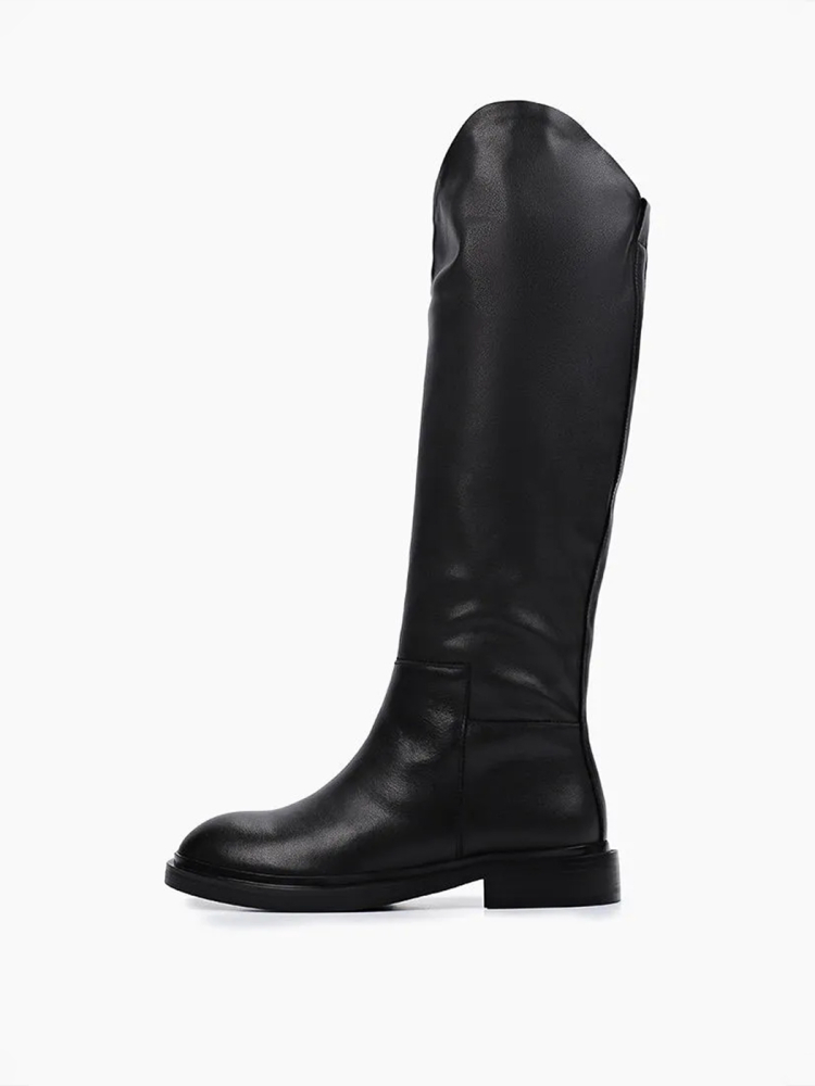 Сапоги жокейские из натуральной кожи