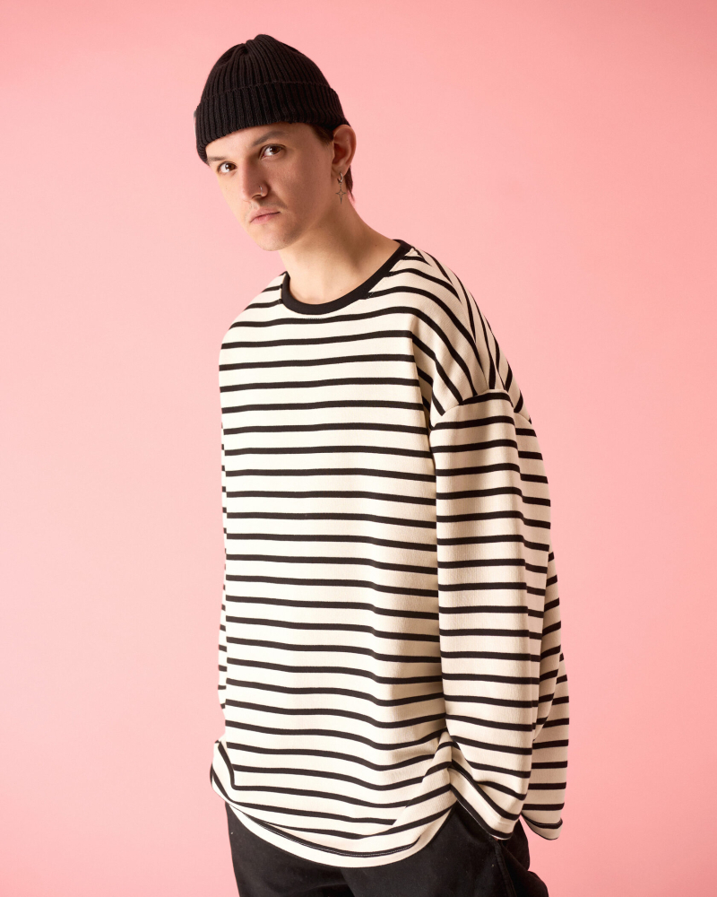 Лонгслив полоска