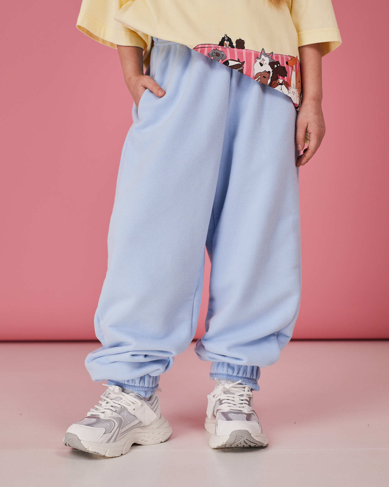 Джоггеры с низкой посадкой детские