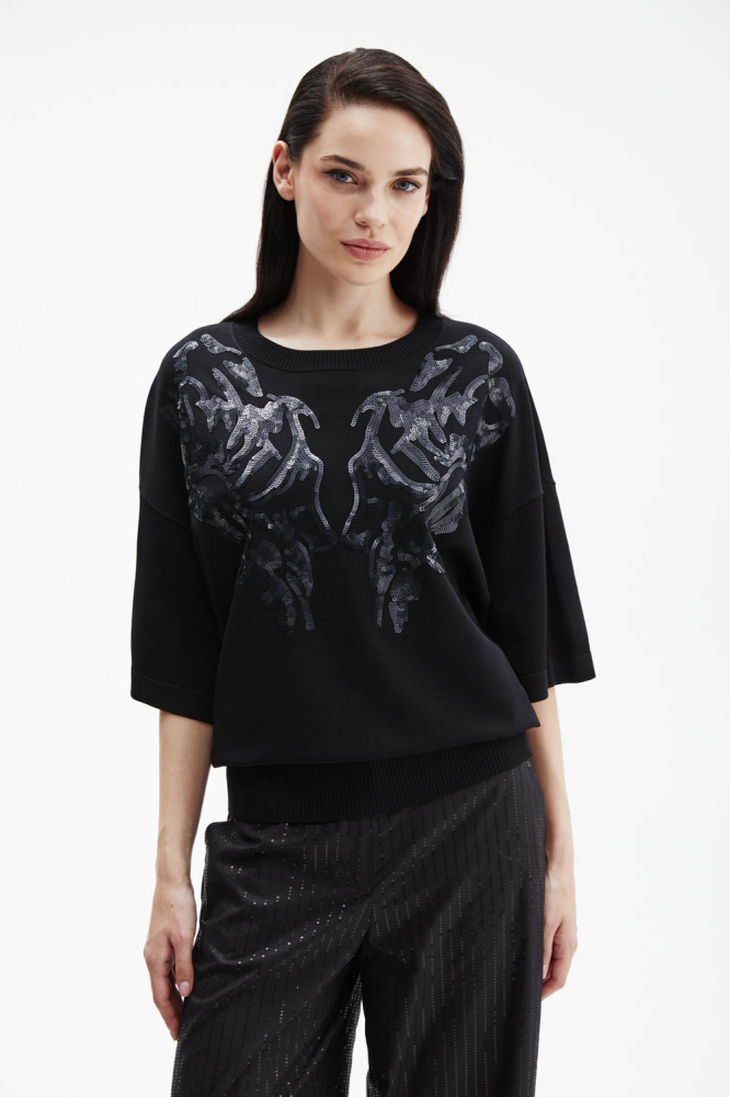 Джемпер свободного кроя