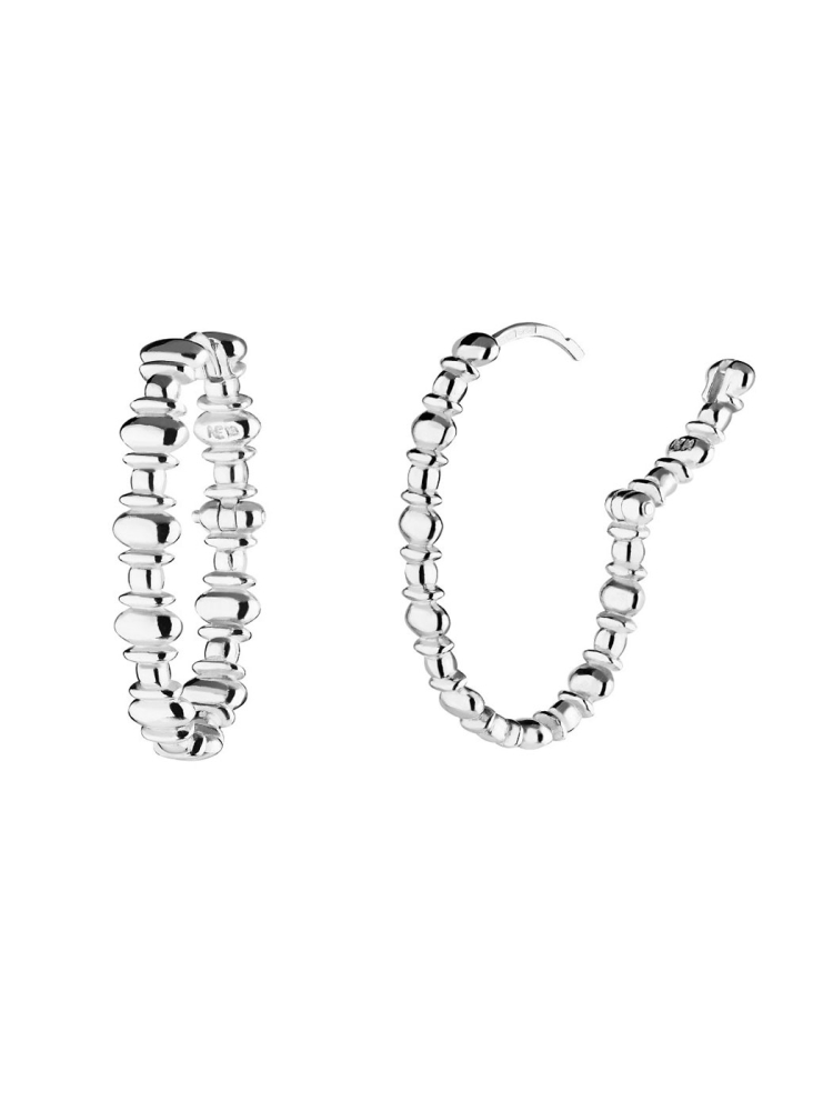 Cерьги Ovals Silver