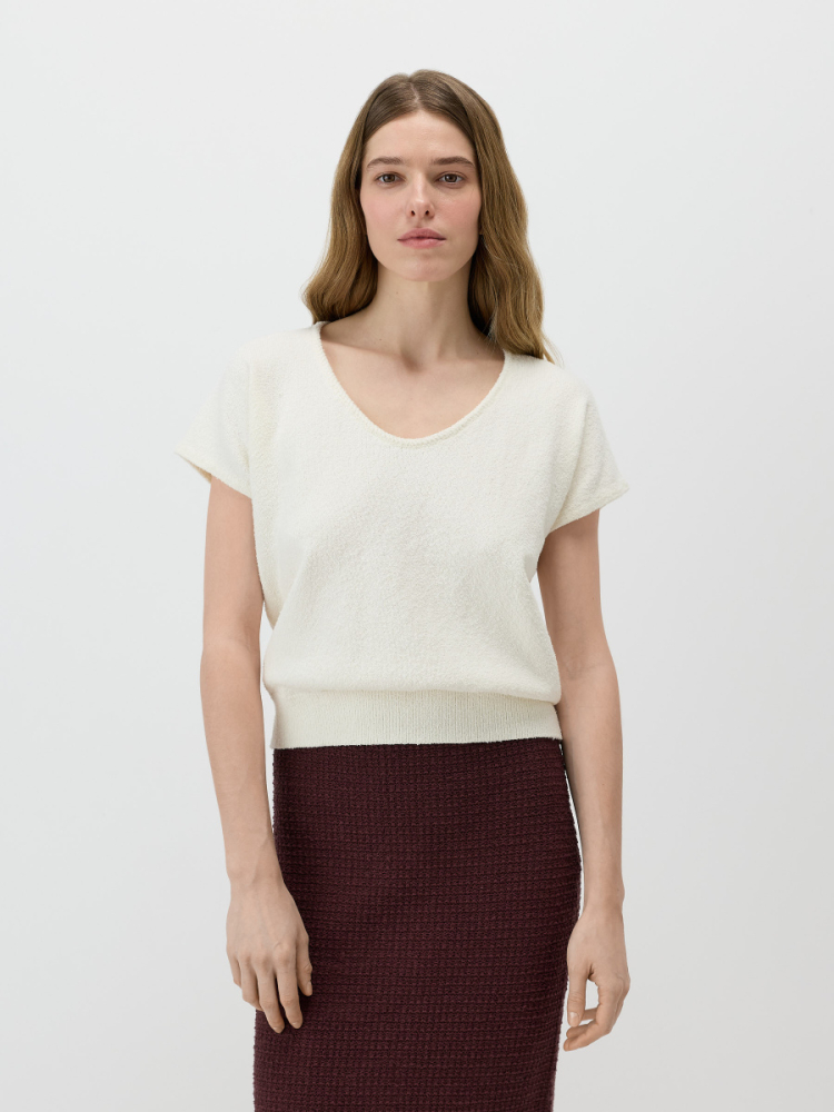 Джемпер с коротким рукавом