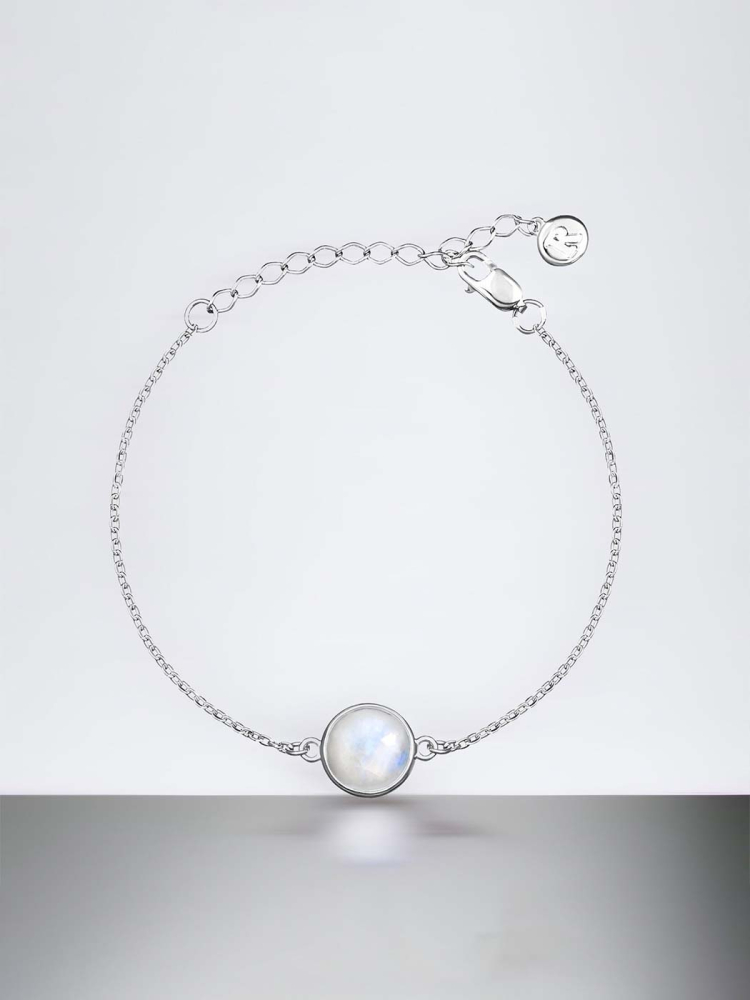 Браслет Луна с лунным камнем