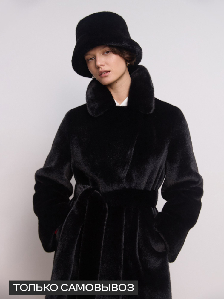 Панама из экомеха под норку