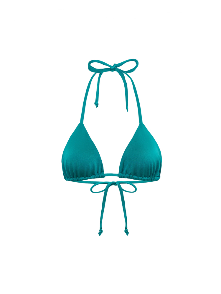 Лиф Triangle Bikini Emerald Green