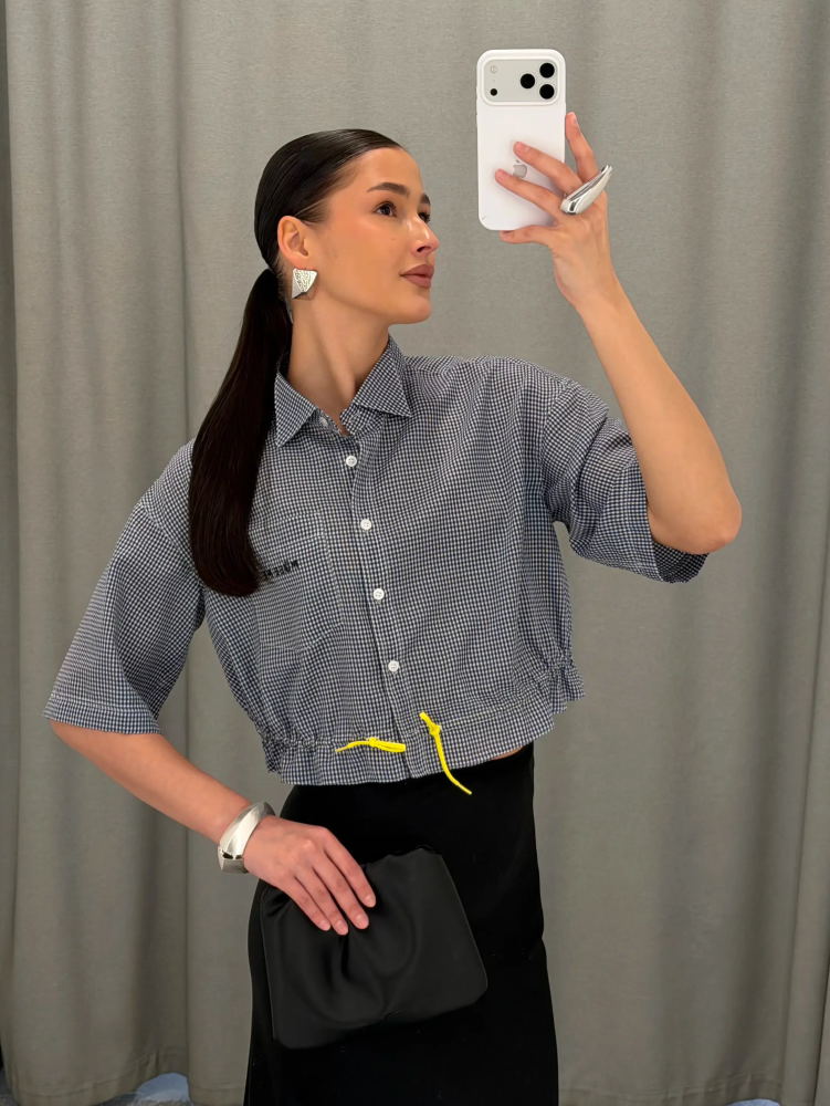 Укороченная рубашка