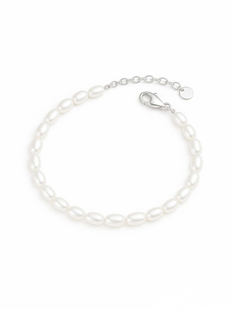 Браслет Линия из жемчуга