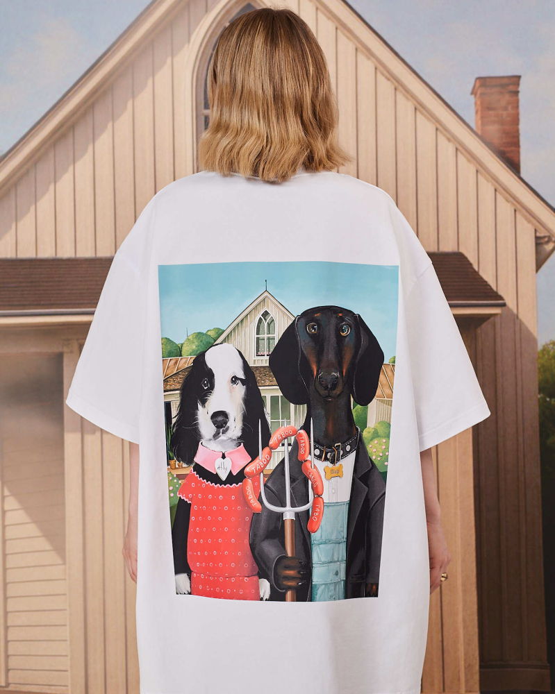 Футболка Dog Gothic