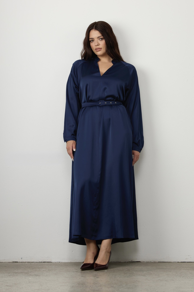 Платье-туника с длинным рукавом