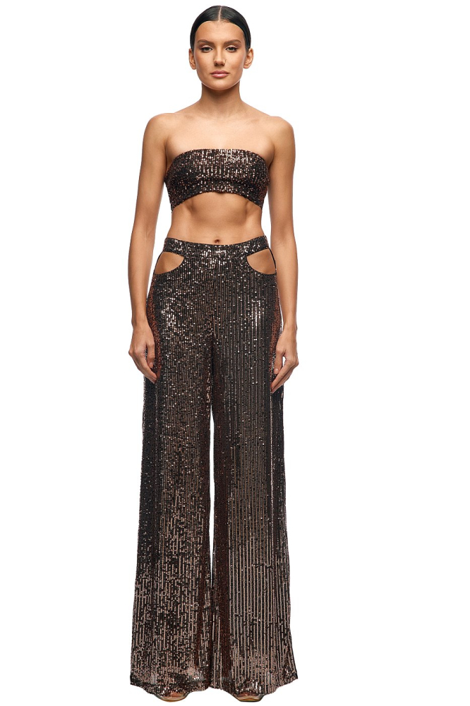 Брюки из пайеток