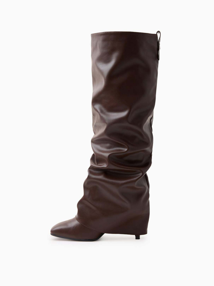 Сапоги с напуском