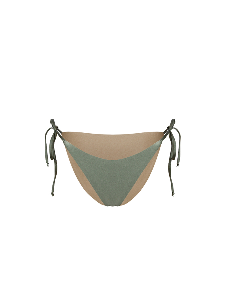 TRIANGLE Khaki - Gold DUO | Классический низ на завязках
