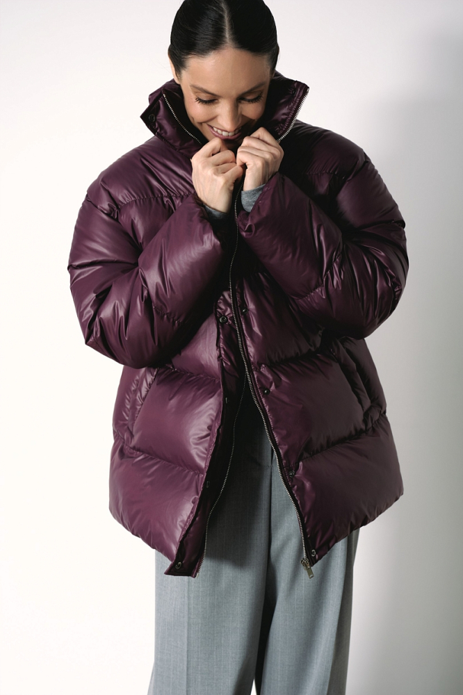 Пуховик с эффектом Puff