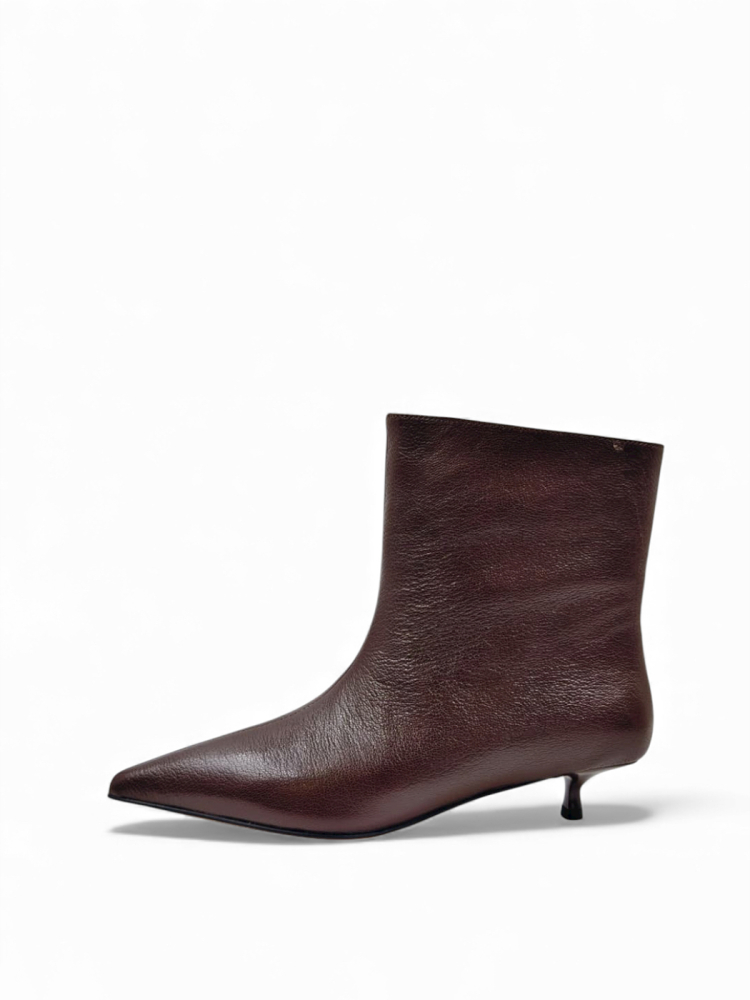 Ботильоны демисезонные из натуральной кожи