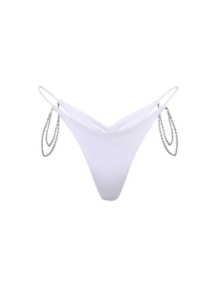 Плавки SO CHAINY White