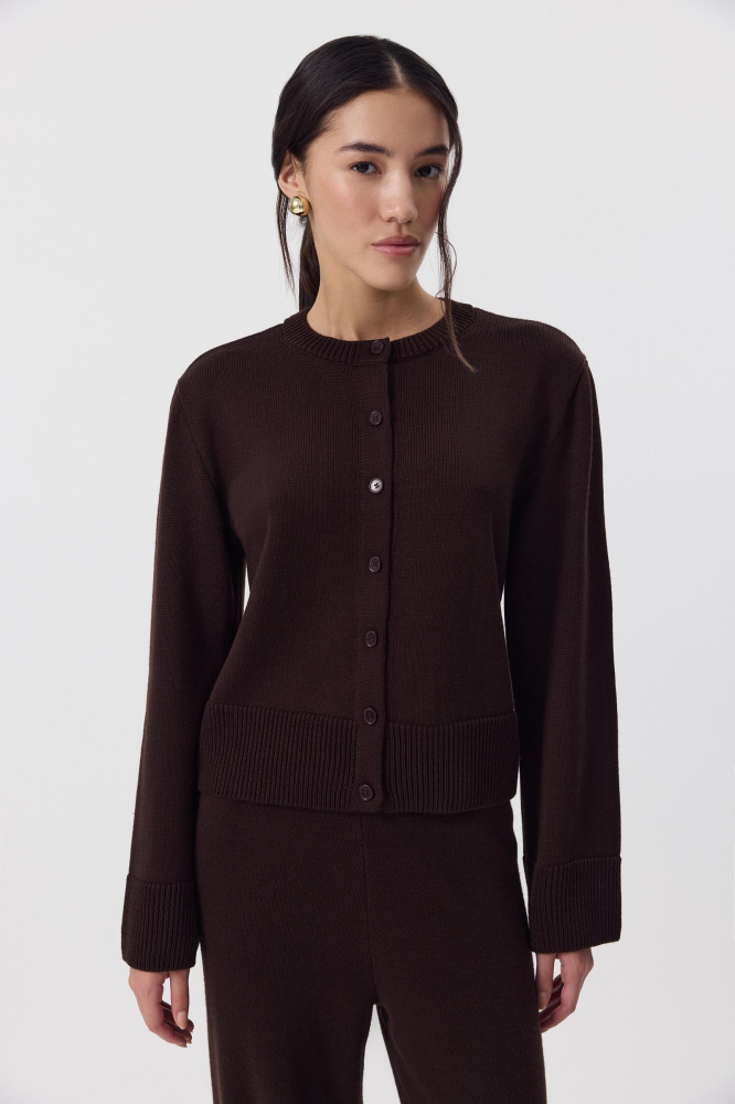 Кардиган из шерсти