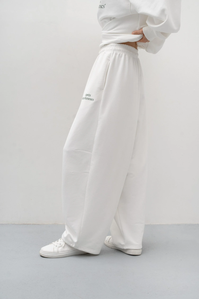 Брюки широкие