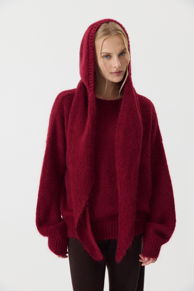 Косынка из шерсти мериноса