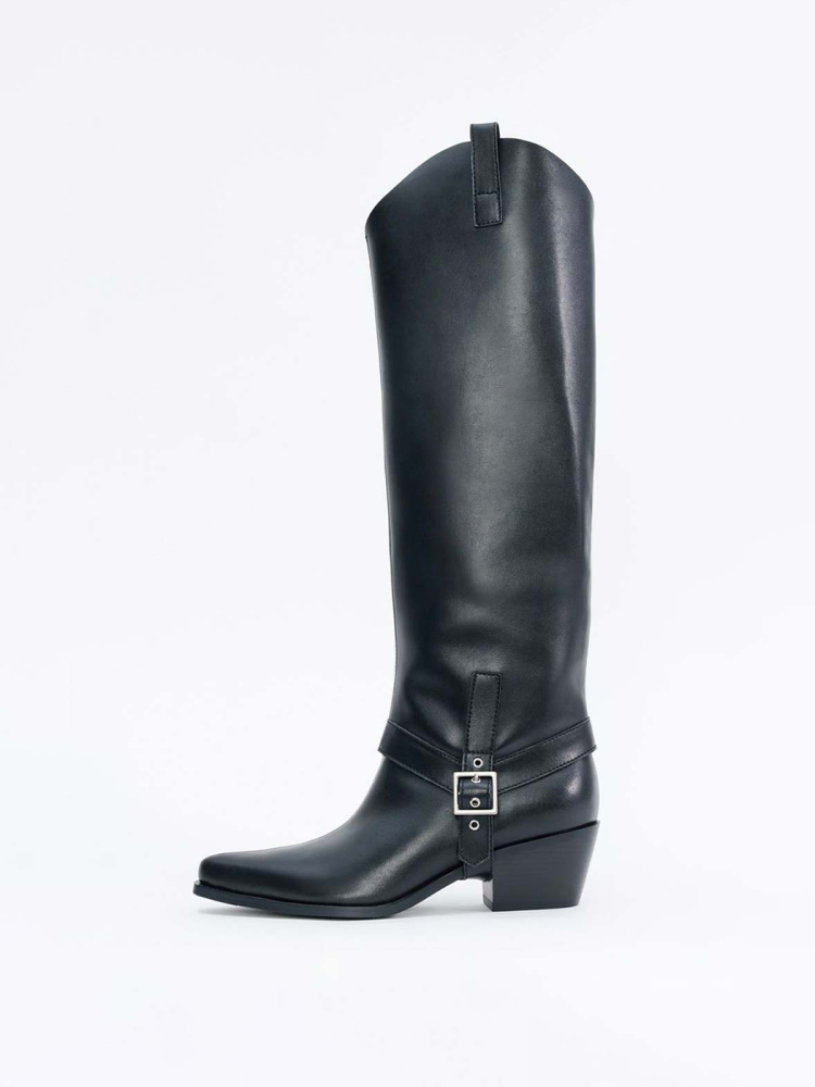 Сапоги с отстегивающимся голенищем