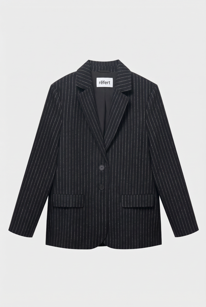 Жакет прямого силуэта