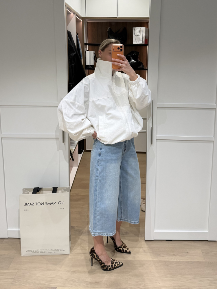 Джинсовые бермуды