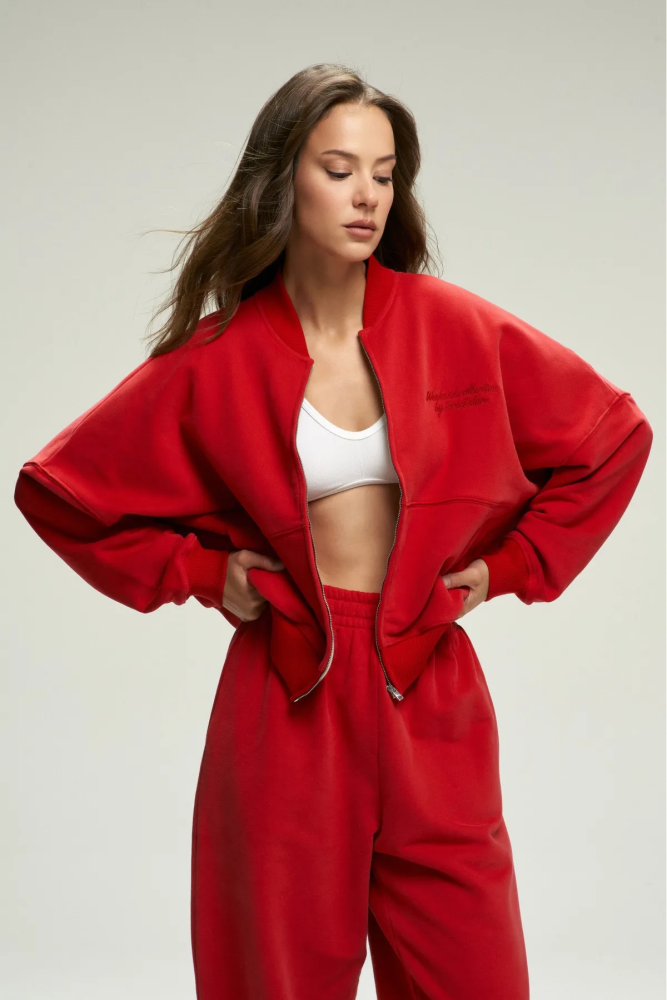 Бомбер Retro Red