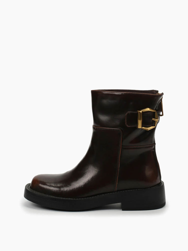 Ботинки из натуральной кожи