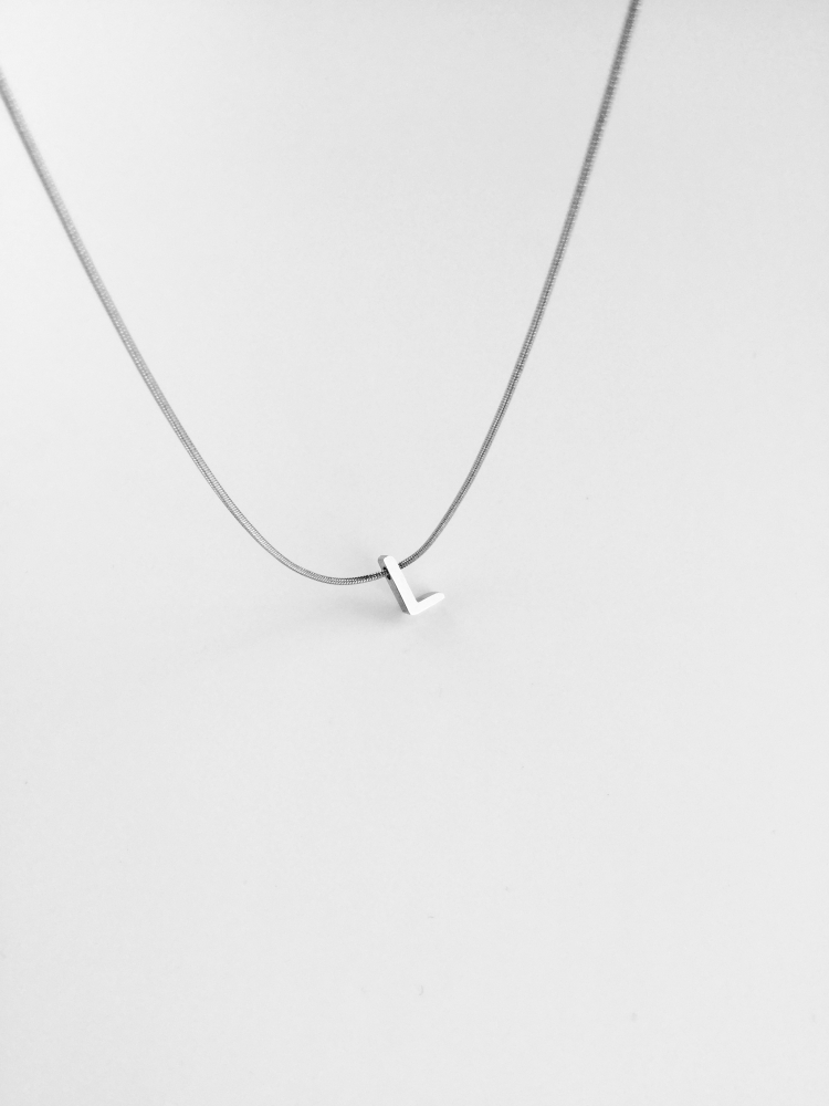 Колье-цепь "Small L"